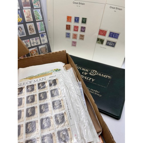 49 - Historic Stamps Of Royalty , Plus First Day Covers, Plus Loose Stamps.