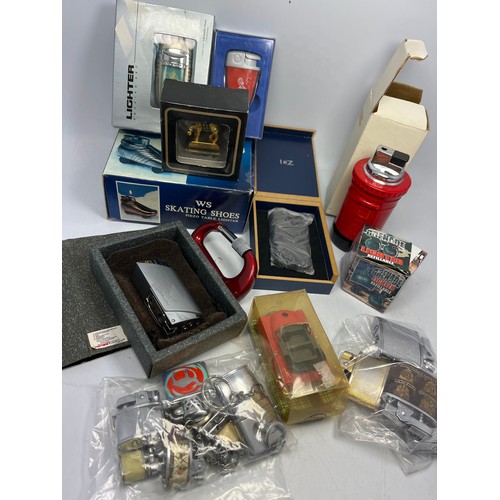 651 - Boxed Lighters , Miniature Lighters Etc.