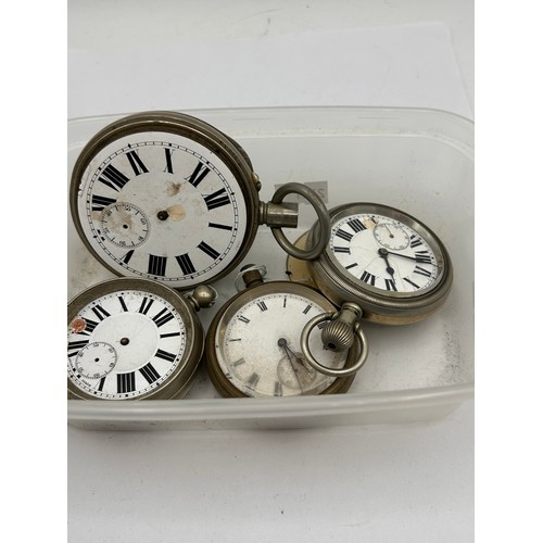 50 - Job Lot Of Vintage Pocket Watches For Spares/Repair.