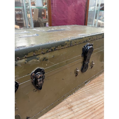 254 - Vintage Trunk 30 X 17 X 12”