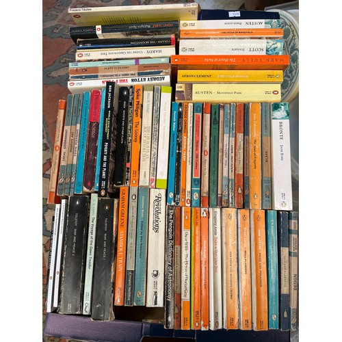 8 - Tray Of Vintage Penguin Books.