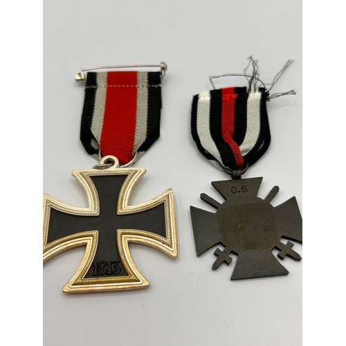 115 - Two German Military Medals 
*Please Check Pictures for Authenticity*