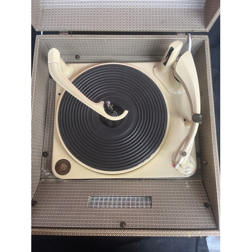 13 - Lovely Portable Record Player By Dansette, Great Condition 16 X 15 X 9” Working Order.