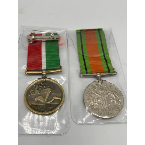 170 - Defence Medal And Marine Medal , Repro?
*Please Check Pictures for Authenticity*