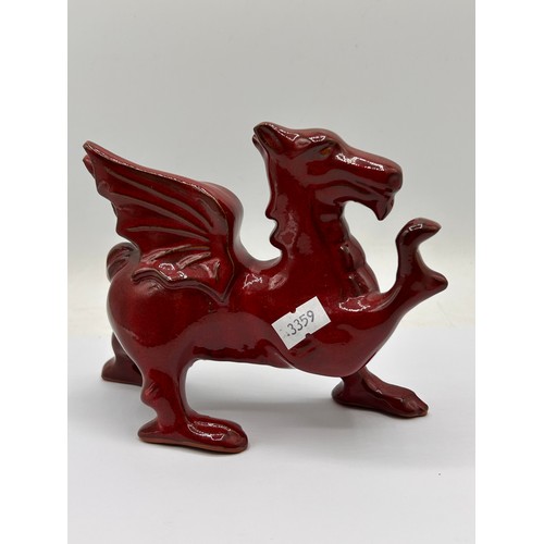 179 - Crochendy Red Dragon Figure, 6