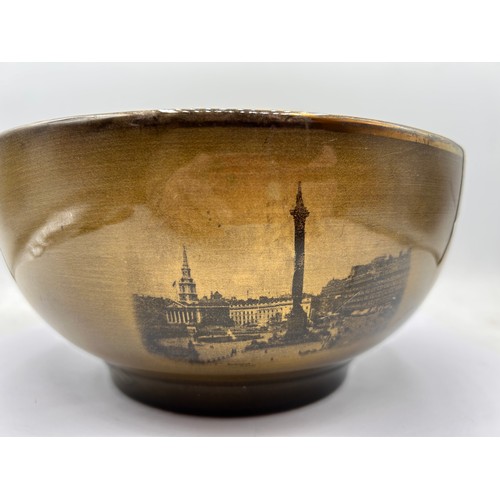 199 - Antique Ridgway Scenic Bowl ,9