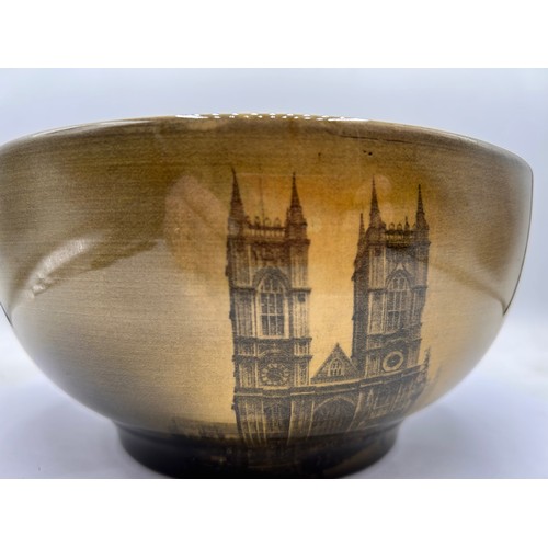 199 - Antique Ridgway Scenic Bowl ,9