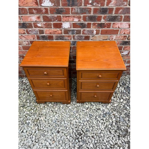 254 - Stag Bedside Cabinets