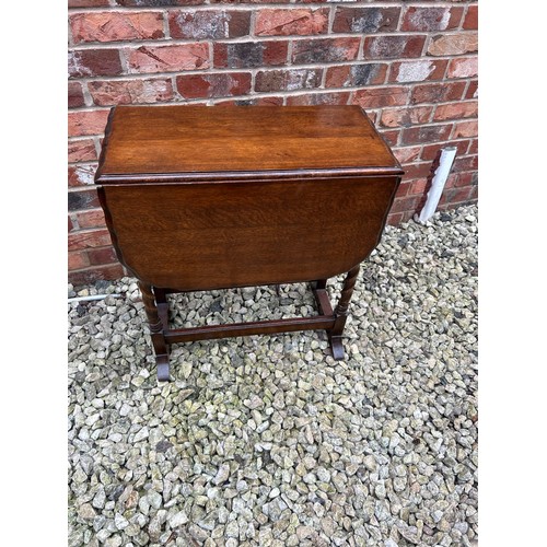 268 - Barley Twist Drop Leaf Table