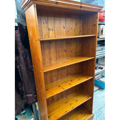 273 - Solid Pine Bookcase 73 x 34 x 12