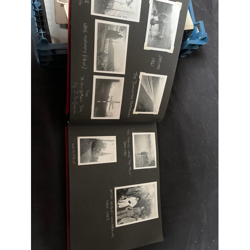 536 - 3 Interesting Photograph Albums From 1950s To 69 School Day Trips, Family Holidays, Family Portraits... 