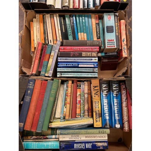 448 - Three Trays of Various Fiction and Non Fiction Books