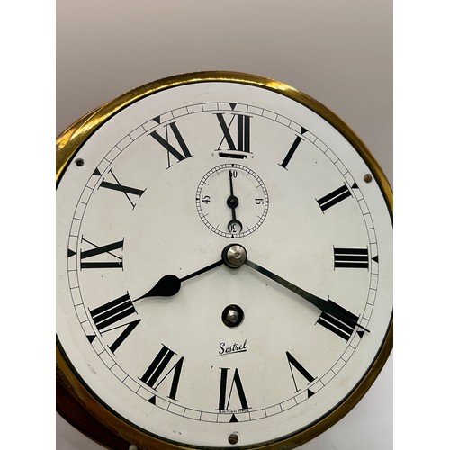 Brass Sestrel Ships Clock, 7