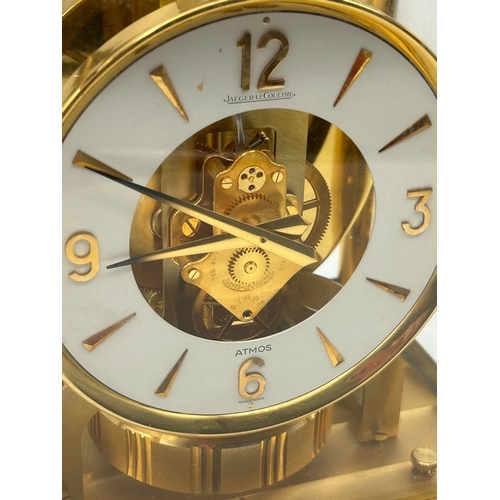115 - Jaeger-LeCoultre Atmos Torsion Mantel Clock , Needs Setting .
