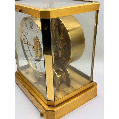 115 - Jaeger-LeCoultre Atmos Torsion Mantel Clock , Needs Setting .
