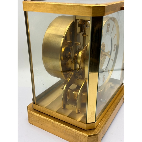 115 - Jaeger-LeCoultre Atmos Torsion Mantel Clock , Needs Setting .