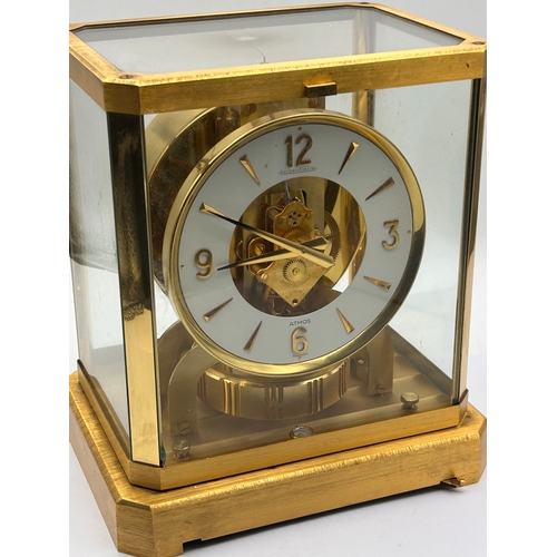115 - Jaeger-LeCoultre Atmos Torsion Mantel Clock , Needs Setting .