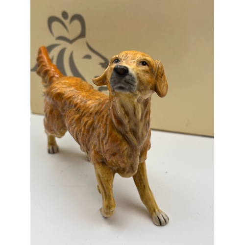 96 - Royal Doulton Porcelain Golden Retriever Dog Figurine