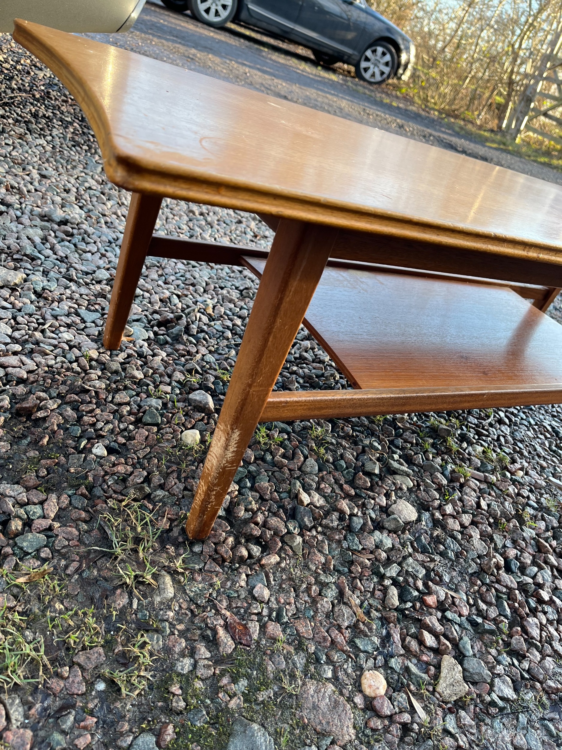 Richard Hornby for Fyne Ladye Mid-Century Teak Coffee Table