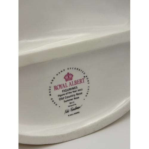 50 - Royal Albert Old Country Roses Summer Rose Figure of the Year 2012 Figurine