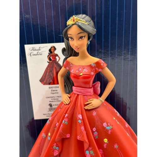 60 - Enesco Disney Showcase Haute Couture Elena of Avalor Stone Resin Figurine