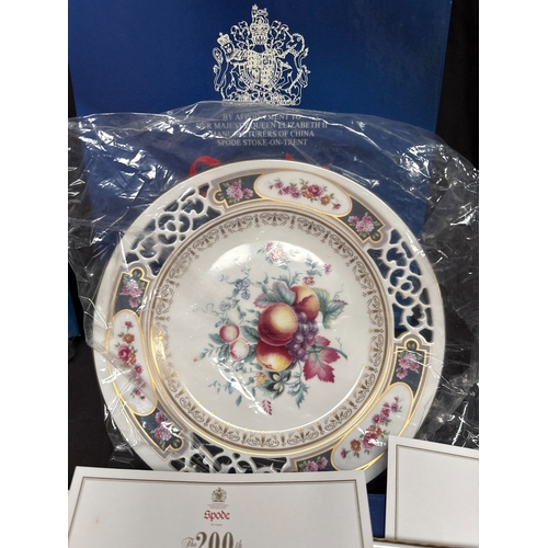 10 - A Set of Four Spode 200th Anniversary Limited Edition Fine Bone China Commemorative Plates