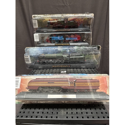 20 - Four Fortnightly Series Partwork Static Model Steam Locomotives