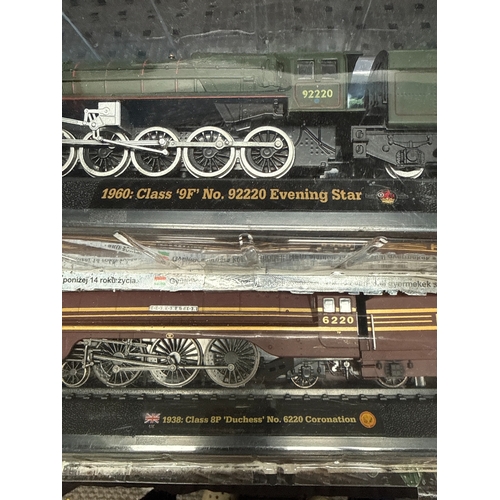 20 - Four Fortnightly Series Partwork Static Model Steam Locomotives