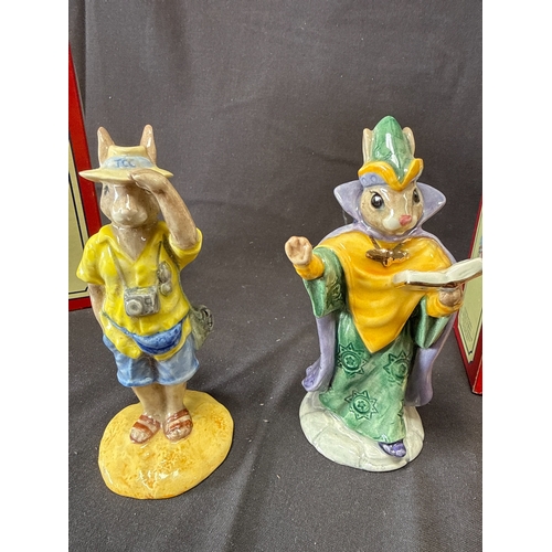 48 - A Collection of Four Royal Doulton Bunnykins Ceramic Figurines in Original Boxes