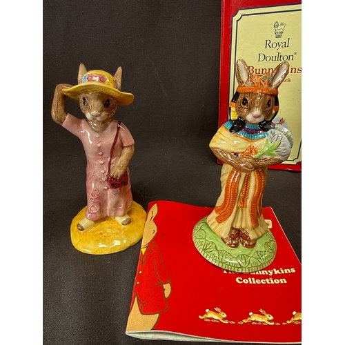 48 - A Collection of Four Royal Doulton Bunnykins Ceramic Figurines in Original Boxes