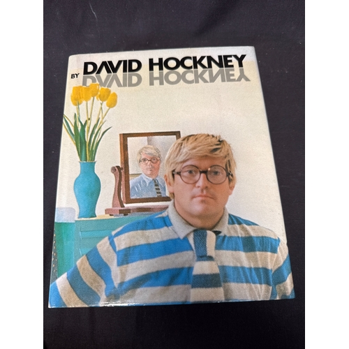 55 - Hockney, David. David Hockney by David Hockney. Thames and Hudson, 1976. (DJ)