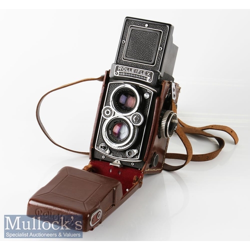 3 - Rolleiflex 1743087 3.5E type 1 TLR camera Franke & Heidecke Zeiss/Planar 1:3,5 f=75mm synchro compur... 