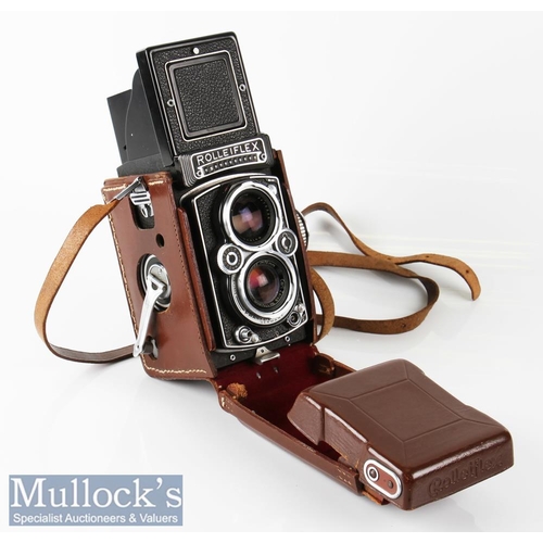 3 - Rolleiflex 1743087 3.5E type 1 TLR camera Franke & Heidecke Zeiss/Planar 1:3,5 f=75mm synchro compur... 