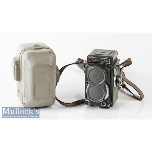 6 - Rolleiflex Grey Baby 2056248 TLR camera Franke & Heidecke Schneider/Xenar 1:3,5/60mm with lens cap, ... 