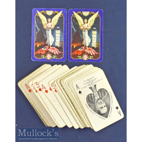 636 - Special Presentation Victory Pack Of Playing Cards. Dated 1945 By The Worshipful Company of Maker... 