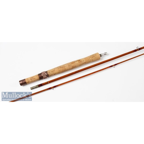 Pezon Et Michel Parabolic Split Cane Trout Fly Fishing Rod For