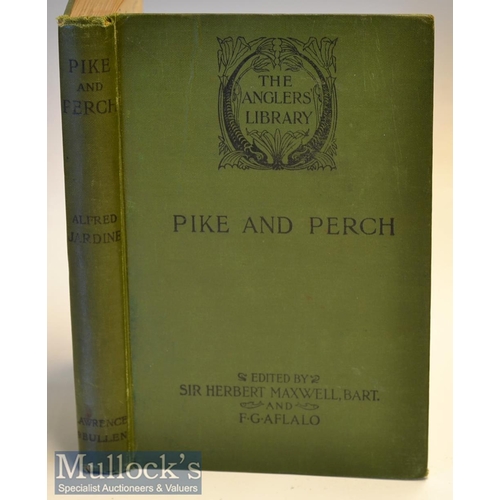 66 - Fishing Book - Jardine, Alfred - Pike and Perch - with notes on record Pike and a chapter on the Bl... 
