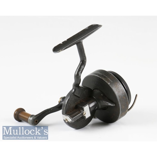 78 - Hardy Bros Alnwick The Hardex No.1 Mk.III alloy spinning reel  left hand wind, half bale arm, bakel... 