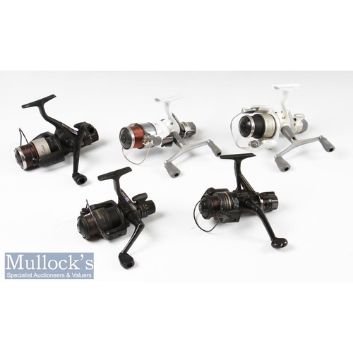 842 - Selection of Shimano spinning reels to include Shimano Aero 3000GTM, Shimano Carbomatic GT2000X, Shi... 