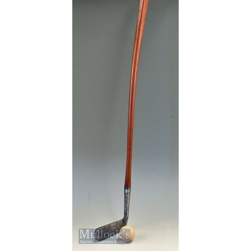 100 - A Compston 100% patent putter with Scottish hand mark of Alex Patrick stamped May & Co Nairobi, with... 