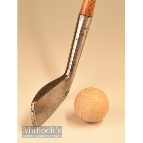 102 - Early Tom Stewart Patent |Stewarts Putter| 1st model blade putter c1904 - the head stamped with the ... 