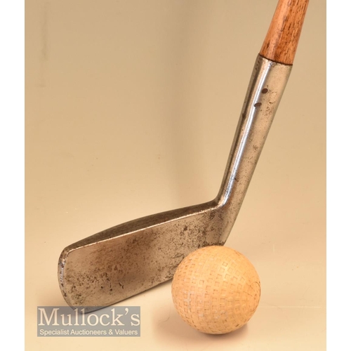 102 - Early Tom Stewart Patent |Stewarts Putter| 1st model blade putter c1904 - the head stamped with the ... 