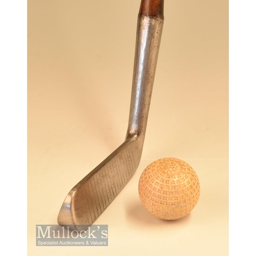 103 - Scarce Tom Stewart |The Citizen| thick heavy wide sole blade putter with the original vertical line ... 