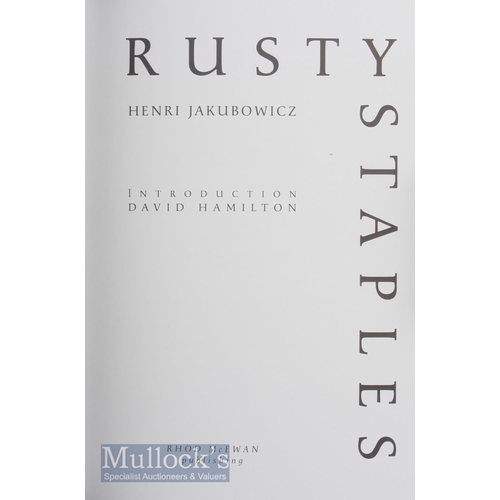 208 - Fine Jakubowicz, Henri (signed)  Rusty Staples or Aspects of Colleting Golf Instruction Booklets li... 