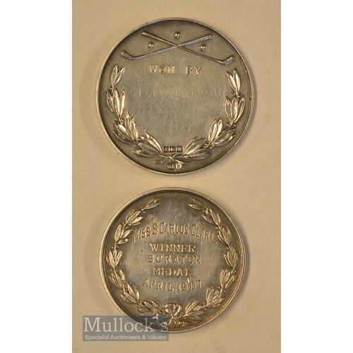 602 - Interesting collection of Ladies Golfing Medals from 1907 onwards (3)  1907 Sunningdale Ladies Golf... 