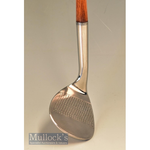 67 - Superb Cochrane Edinburgh Junior mammoth niblick head measures 4.25| x 3| fitted with the original b... 