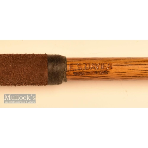 70 - E Davies Westward Ho modern reproduction hickory driver with full grip