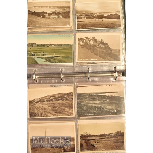 172 - Large quantity of early Golf Postcards including a wide variety of topographical postcards featuring... 