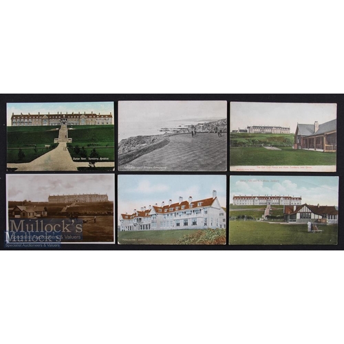 176 - Interesting collection  of early Turnberry golfing postcards from early 1900s to 1928  to incl earl... 