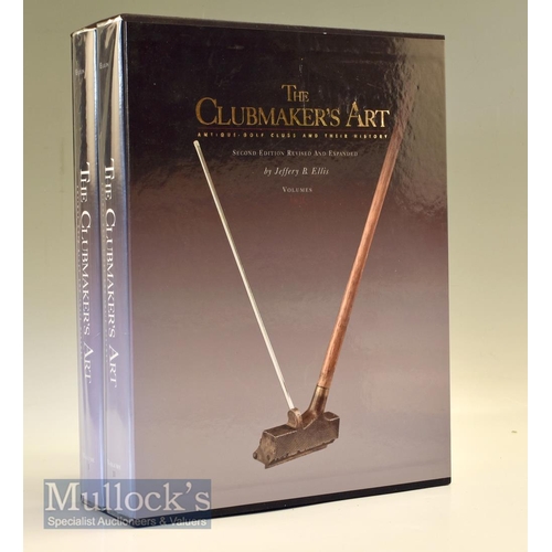 237 - Ellis, J  The Clubmaker~s Art  Antique Golf Clubs and Their History Vol I and II book second editi... 